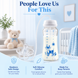 Hands-Free Baby Bottle